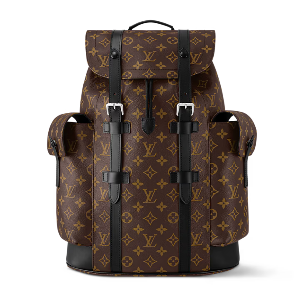 Louis Vuitton Monogram Canvas Christopher MM Backpack – Brown