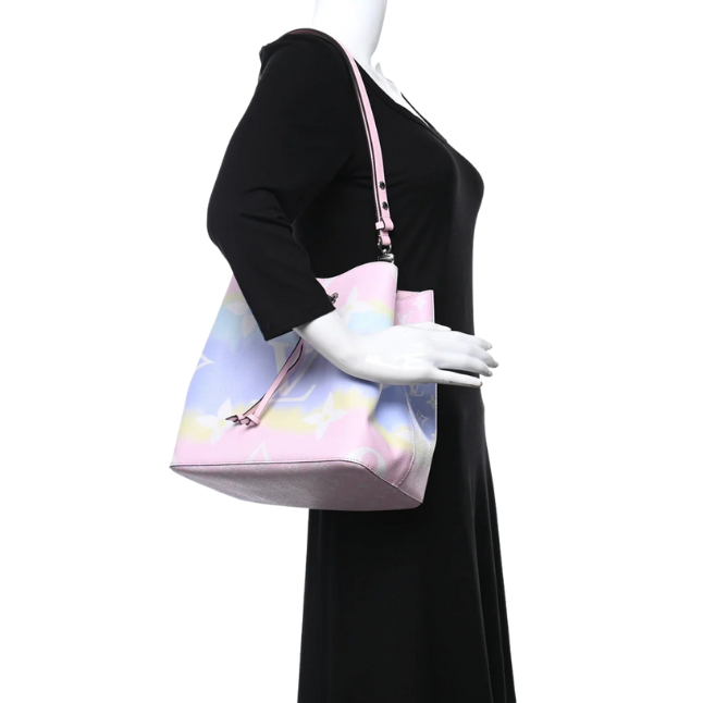 Louis Vuitton Neonoe Escale Monogram Crossbody Bag - Pastel Pink