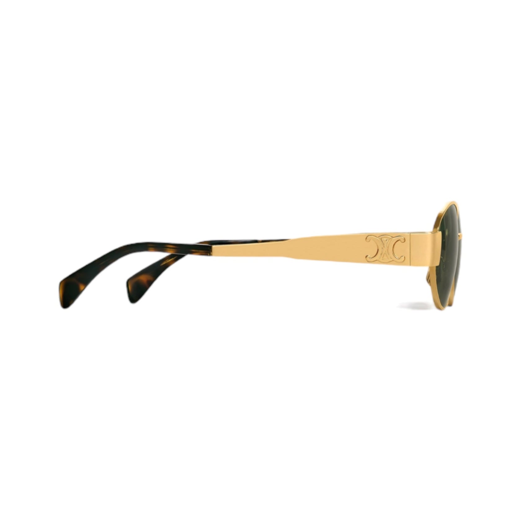 Celine CL40235 30N Triomphe Metal Gold Sunglasses