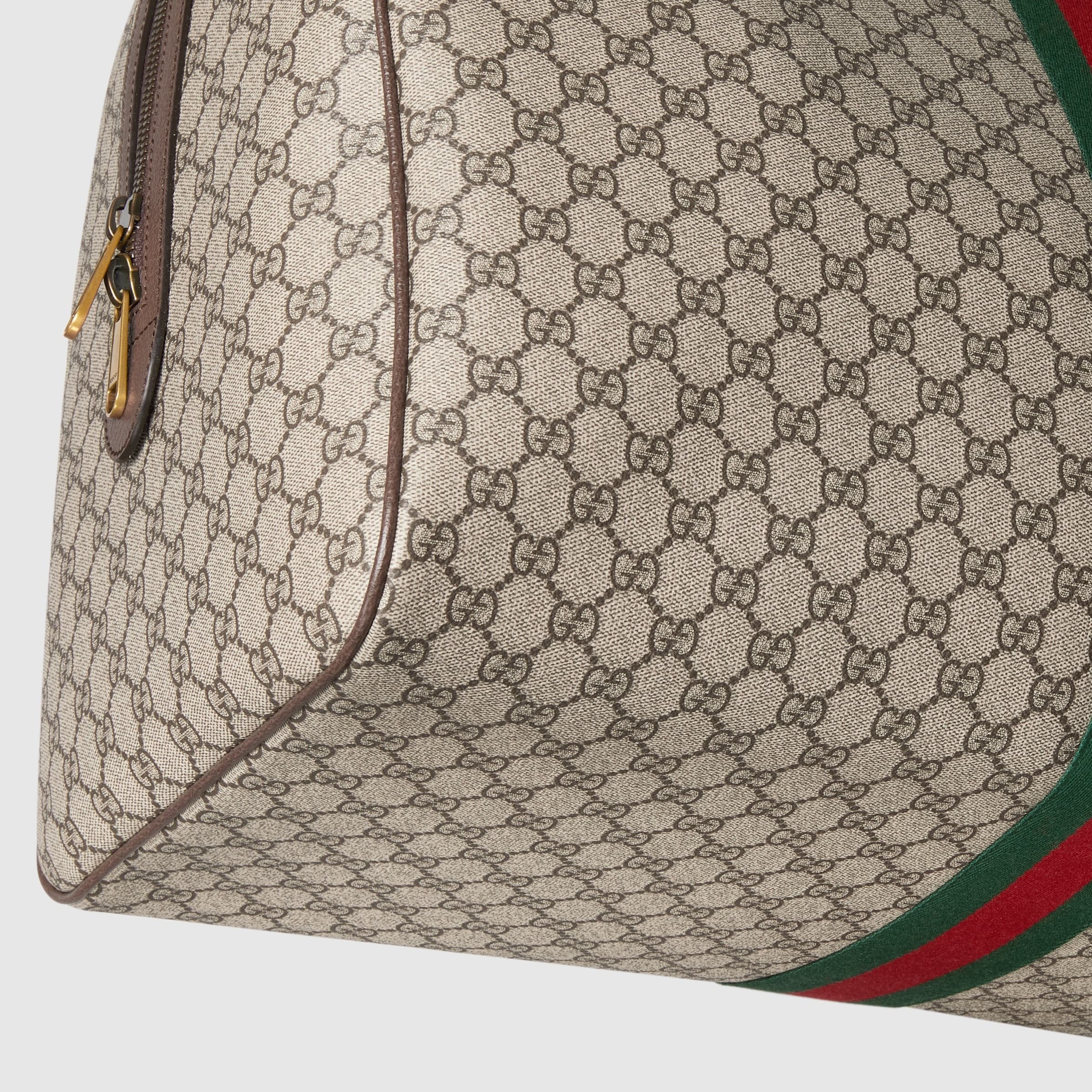 Gucci Savoy GG Monogram Large Duffle Bag – Beige