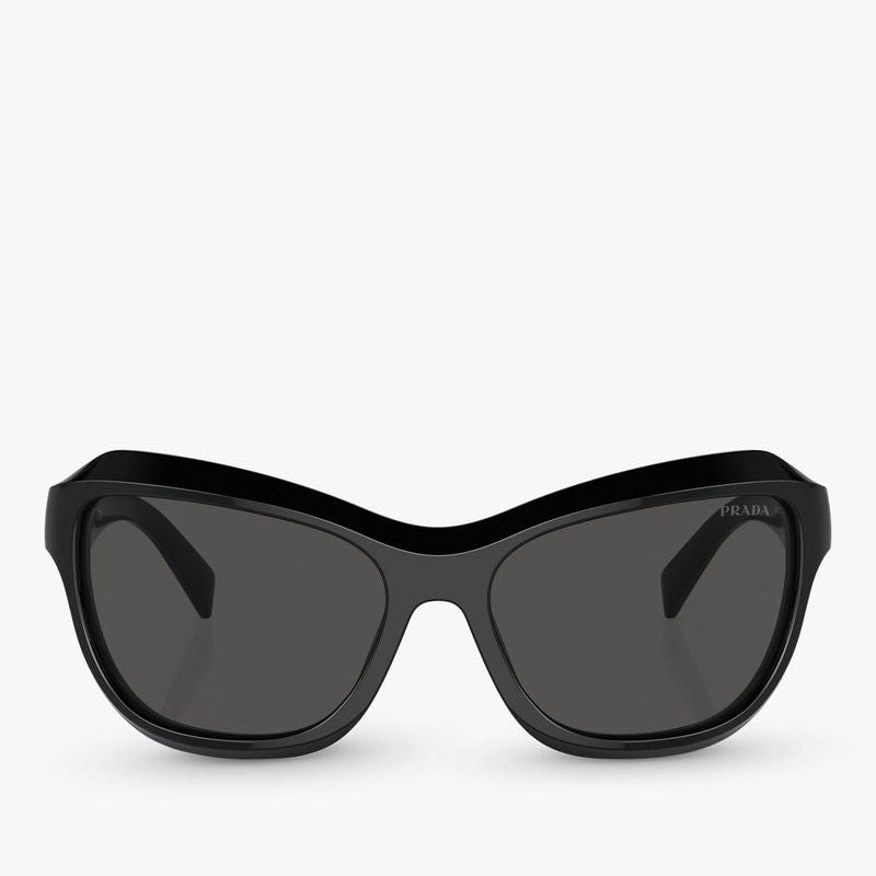 Prada PRA27-S Black Cats Eye Sunglasses