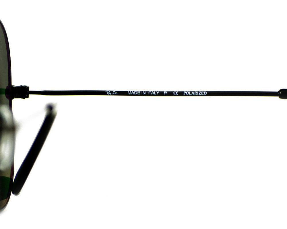 Ray Ban Aviator Classic RB3025 002/58 Black Frame Sunglasses