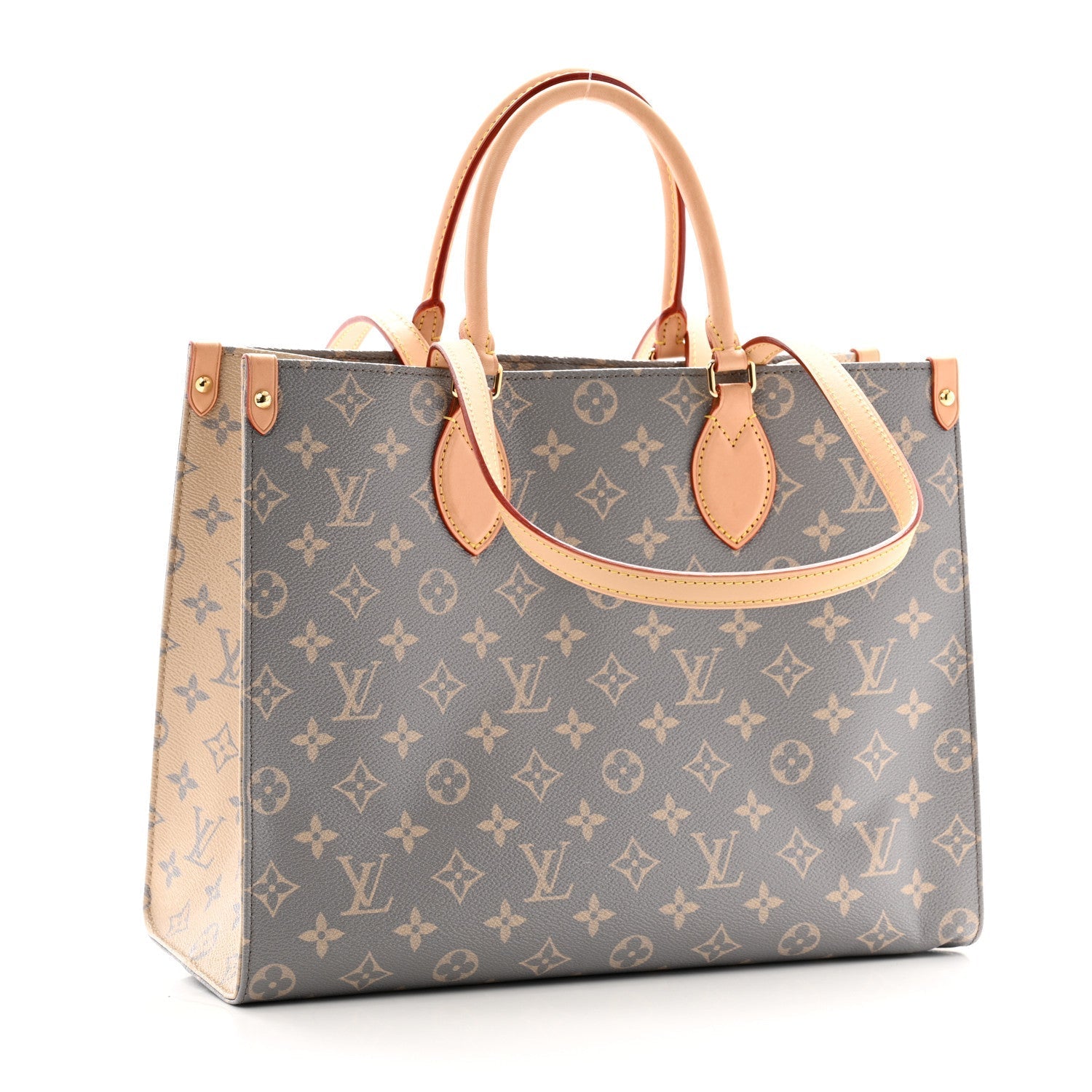 Louis Vuitton Monogram Denim OnTheGo MM Shoulder Bag – Trianon Grey