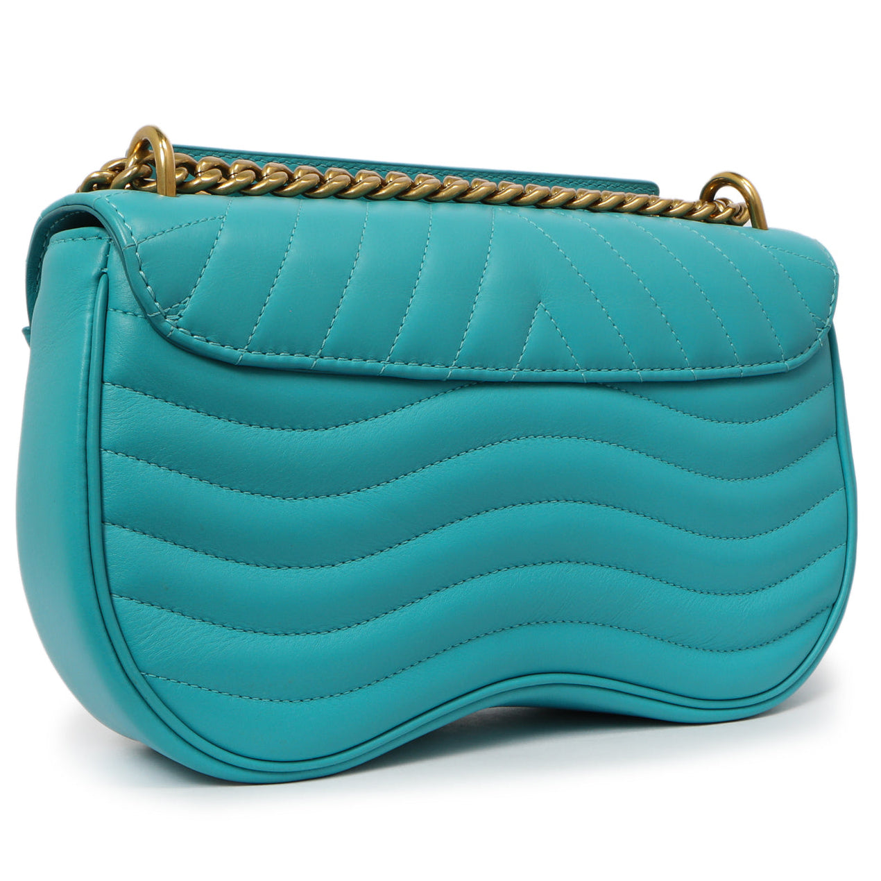 Louis Vuitton New Wave MM Crossbody Chain Bag - Malibu Green