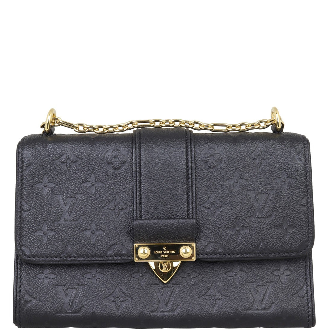 Louis Vuitton Monogram Empreinte Saint Sulpice BB Shoulder Bag - Black