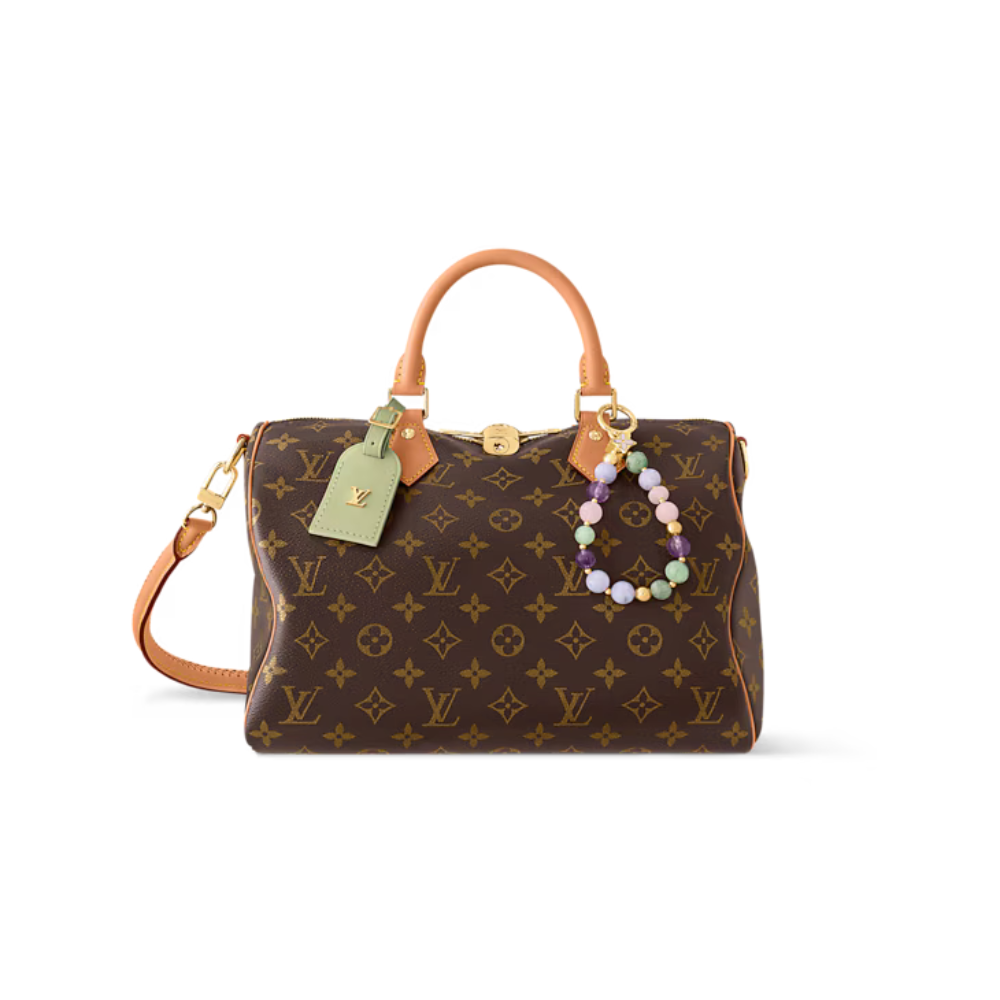Louis Vuitton Speedy Soft 30 Lucky Monogram Bag – Brown
