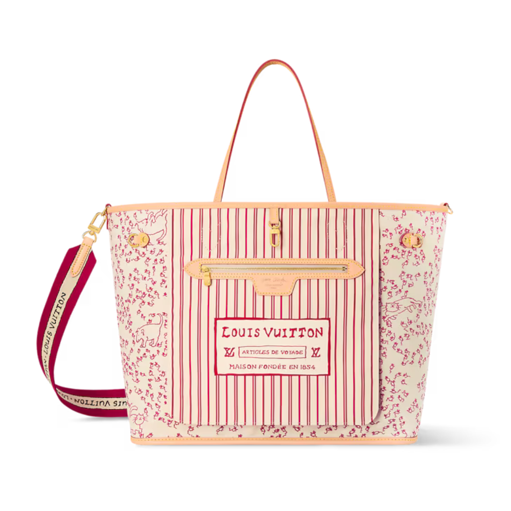 Louis Vuitton Neverfull Inside Out GM – Monogram Beige