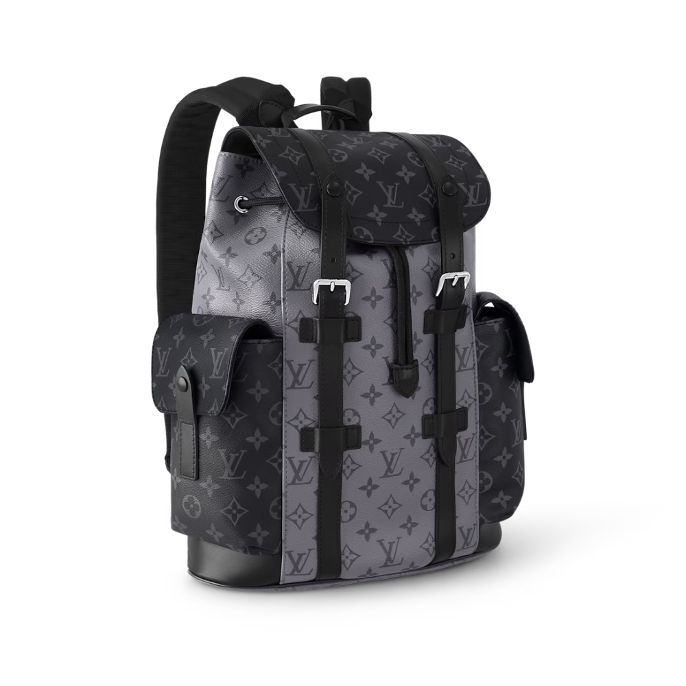Louis Vuitton Monogram Eclipse Reverse Christopher PM Backpack – Black
