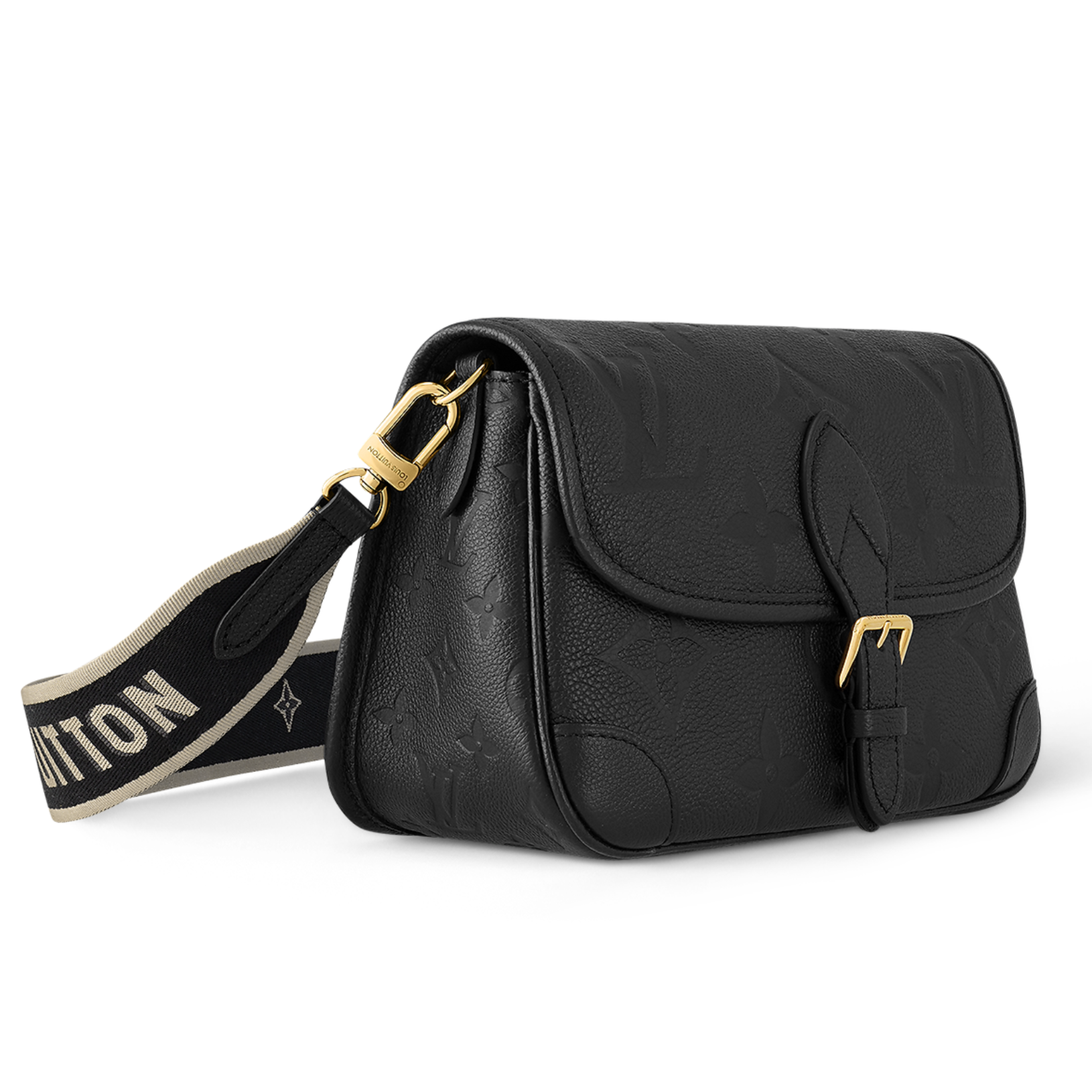 Louis Vuitton Diane Satchel Handbag - Noir Obscur