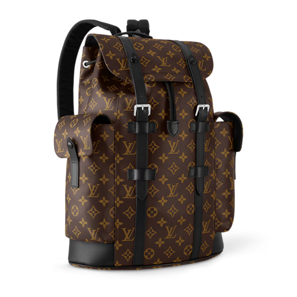 Louis Vuitton Christopher MM Monogram Canvas Backpack – Brown