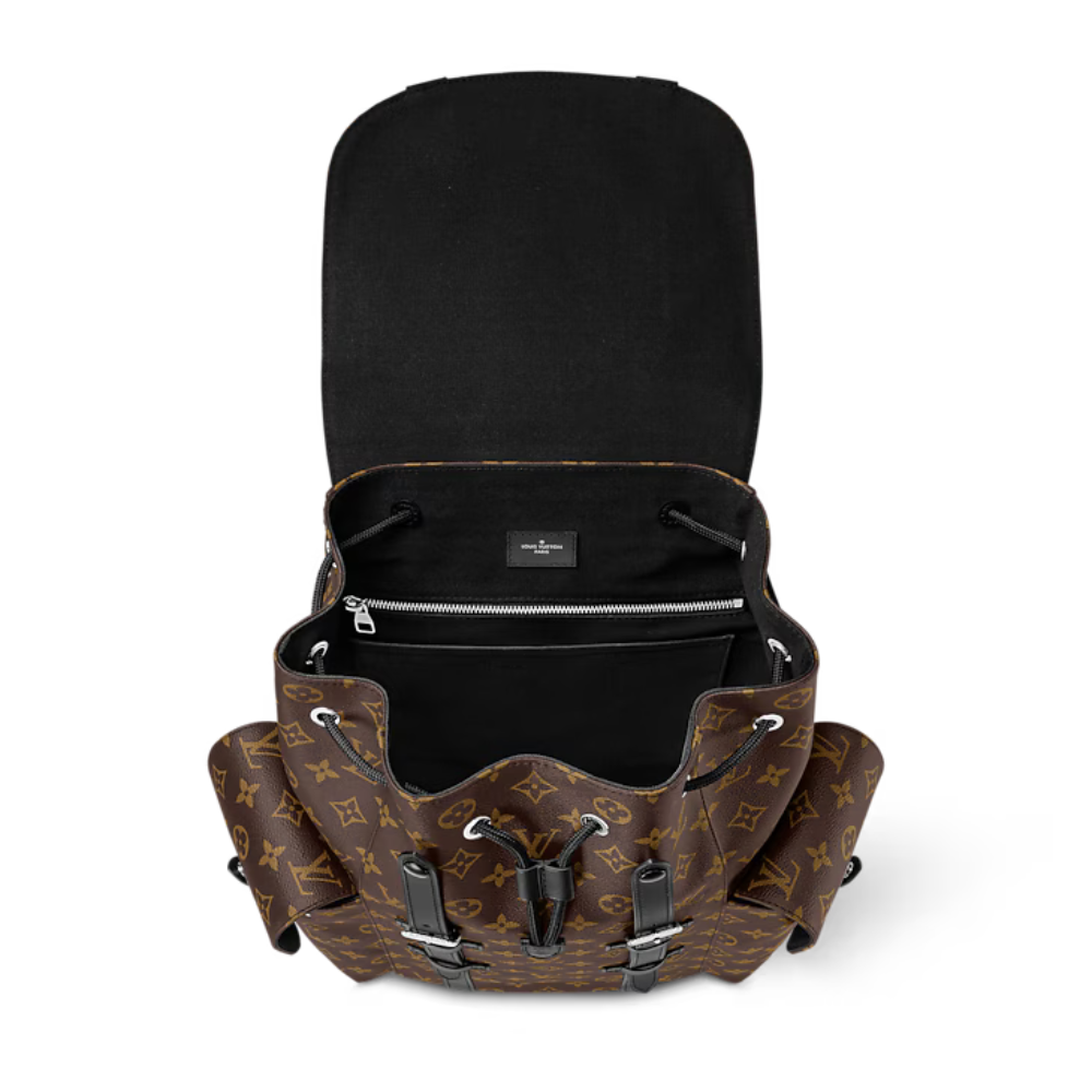 Louis Vuitton Monogram Canvas Christopher MM Backpack – Brown
