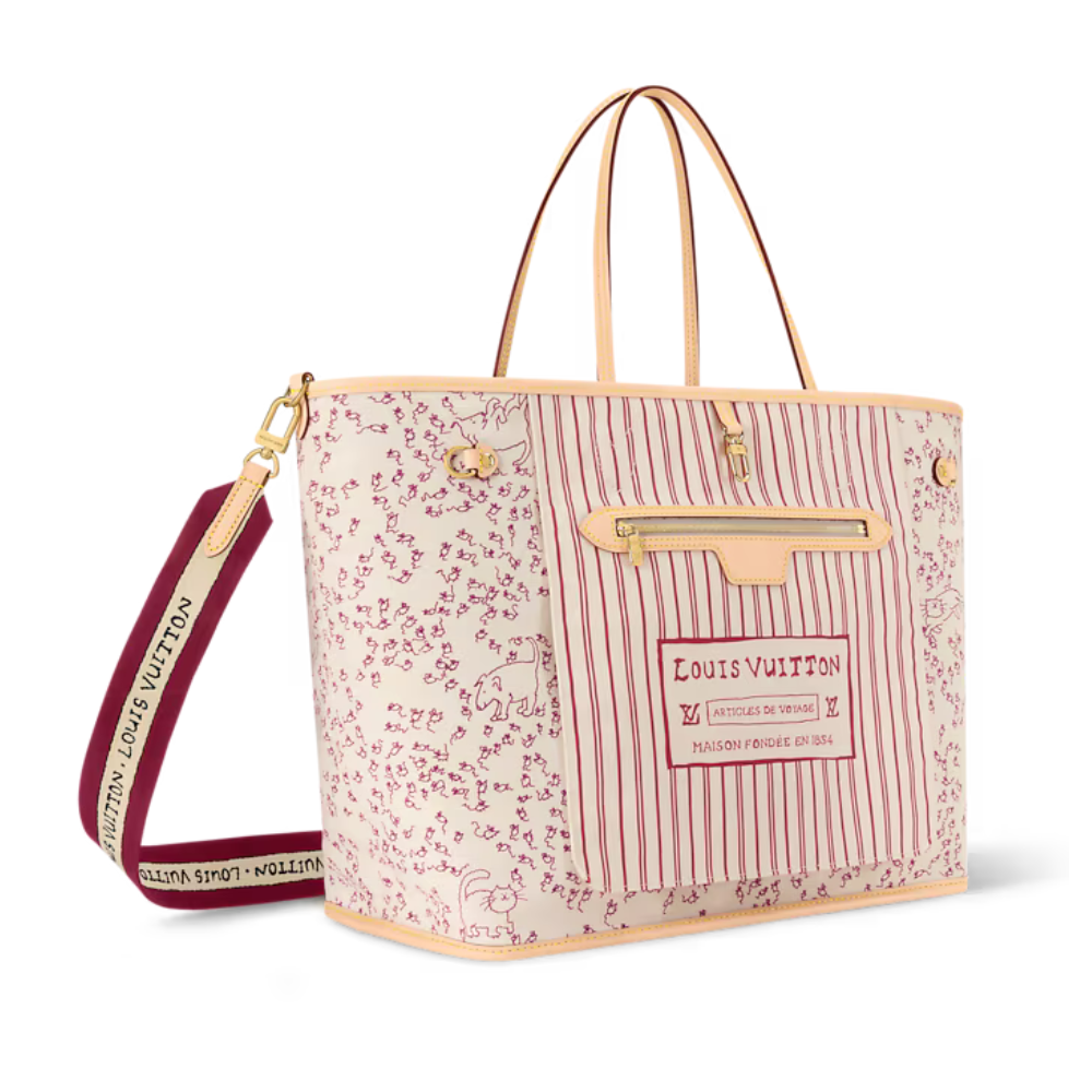 Louis Vuitton Neverfull Inside Out GM Handbag – Monogram Beige