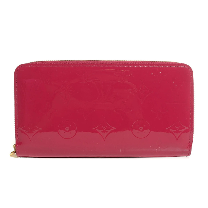 Louis Vuitton Vernis Zippy Wallet - Red