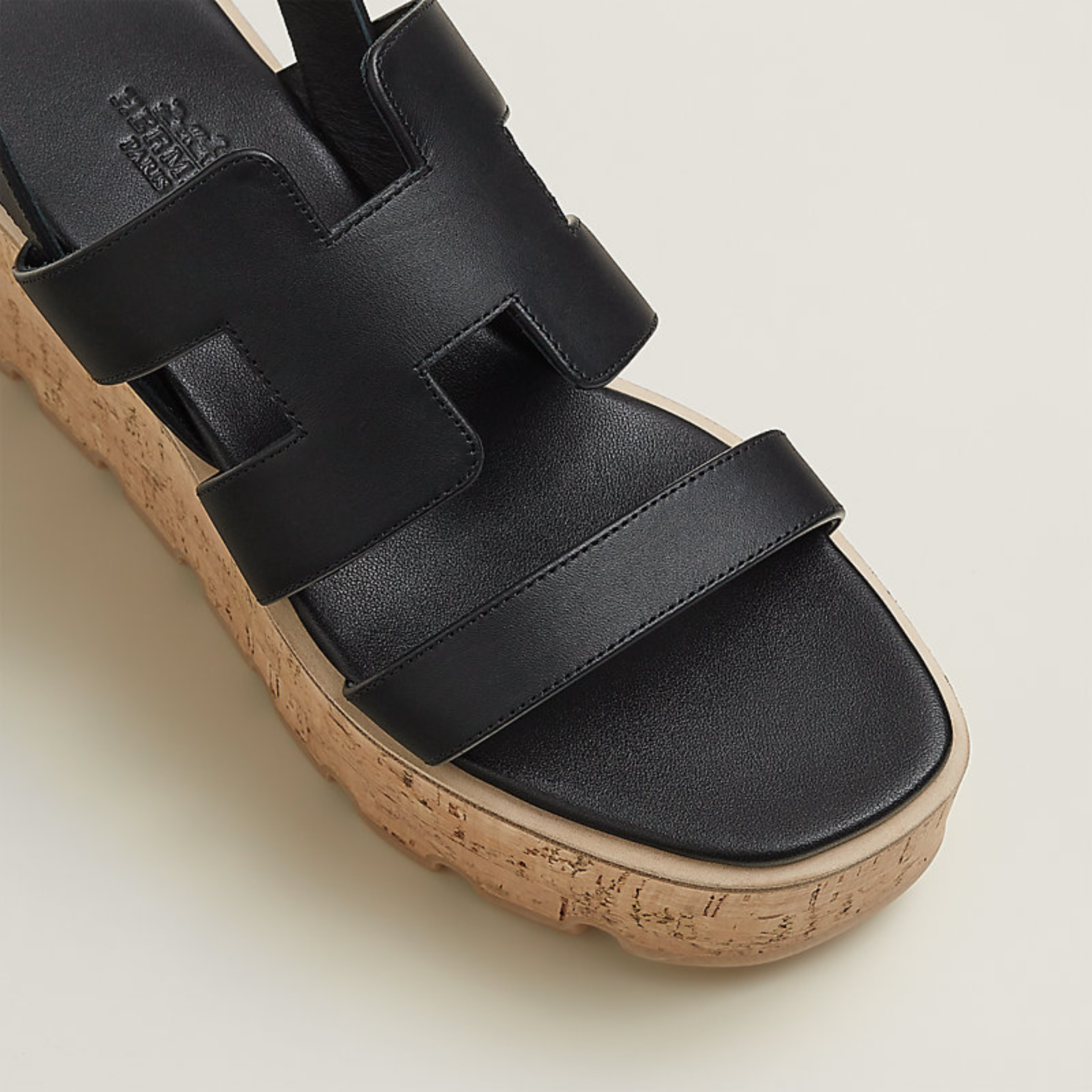Hermes Havane 30 Sandals - Black