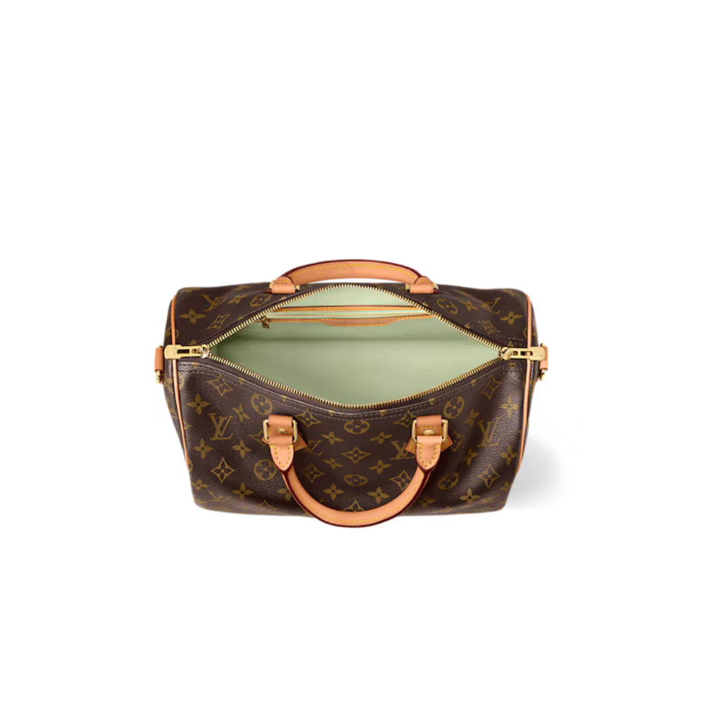 Louis Vuitton Speedy Soft 30 Lucky Monogram Bag – Brown