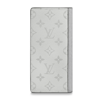 Louis Vuitton Monogram Taigarama Brazza Wallet - White