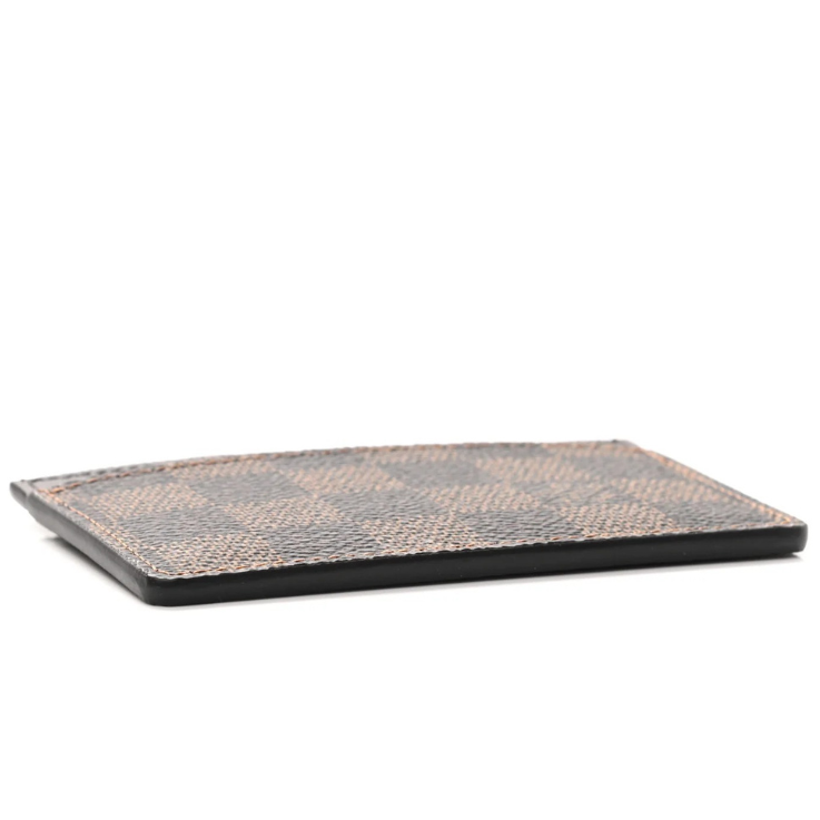 Louis Vuitton Damier Ebene Card Holder - Brown