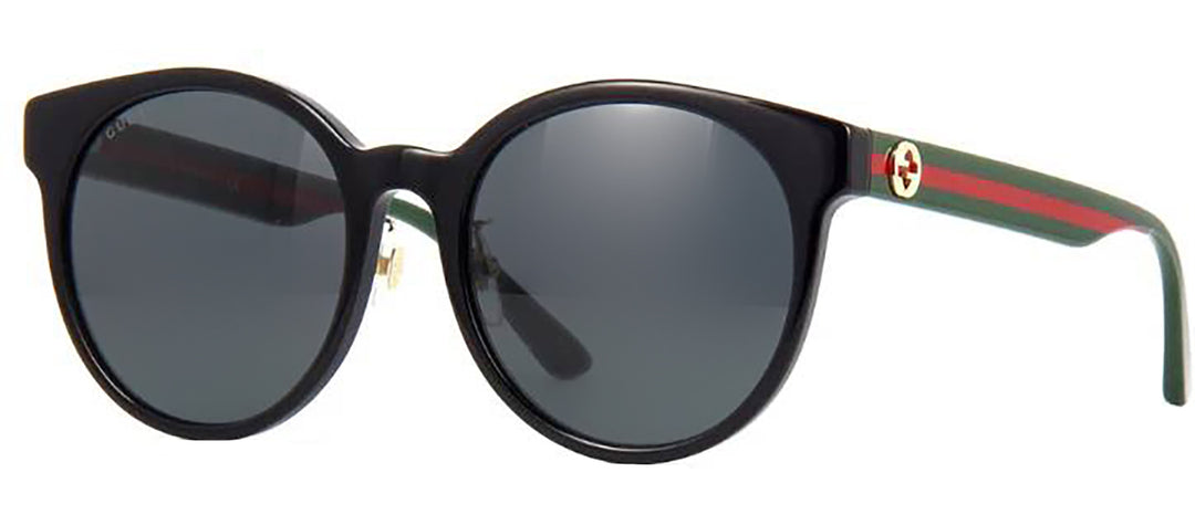 Gucci GG0416SK Round Black Sunglasses