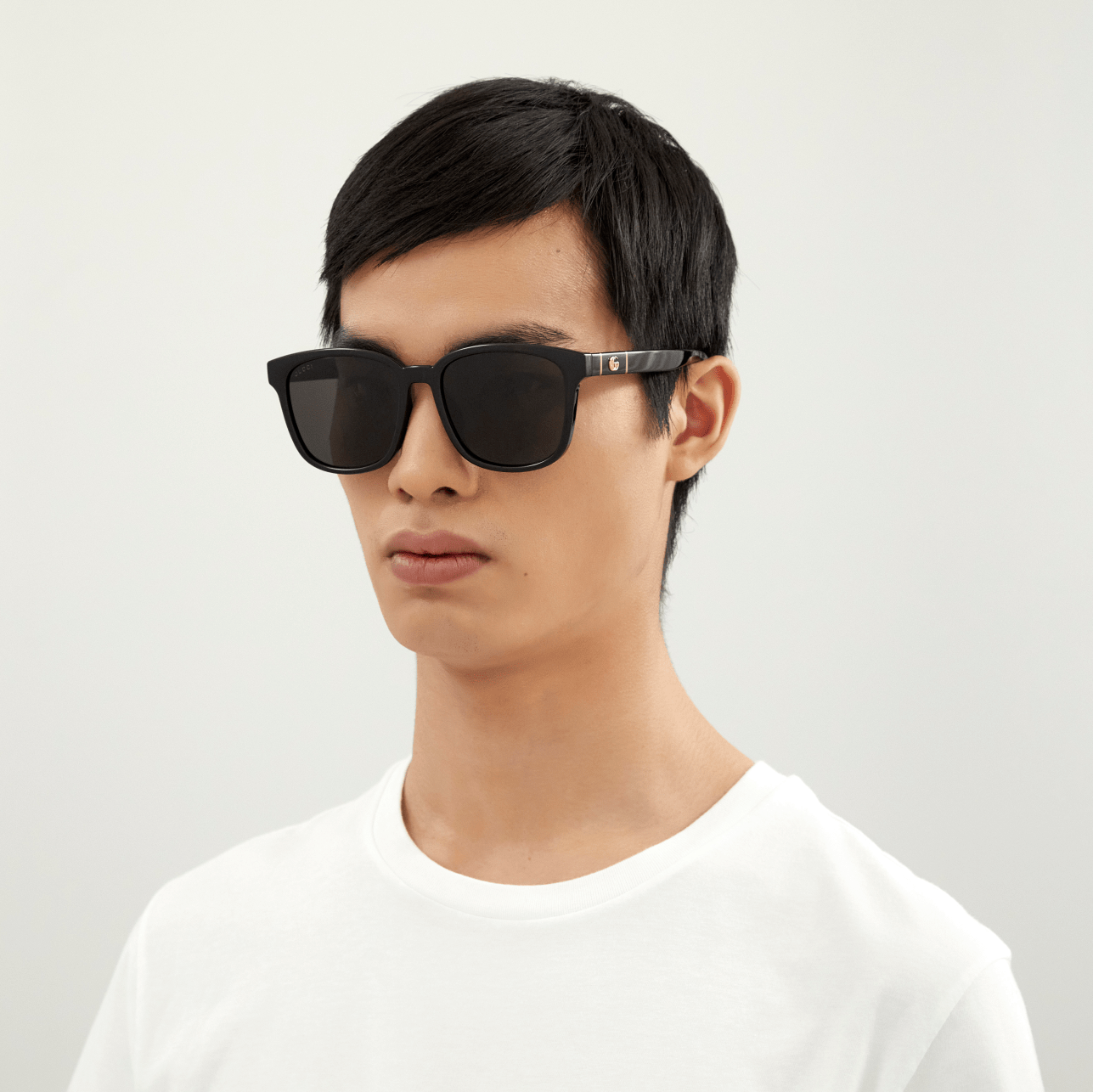 Gucci GG0637SK Marmont Logo Black Sunglasses