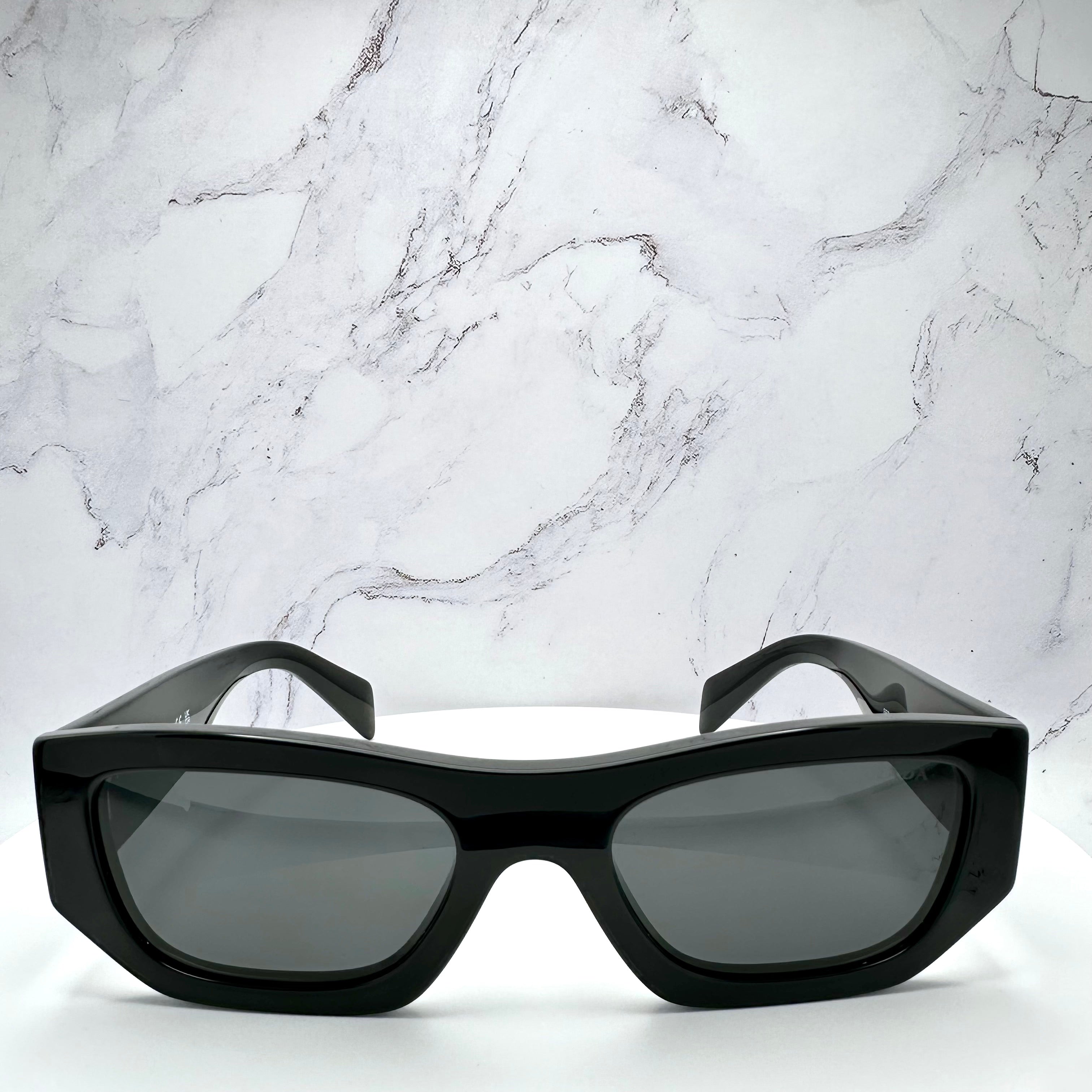 Prada PRA01S 16K08Z Black Sunglasses