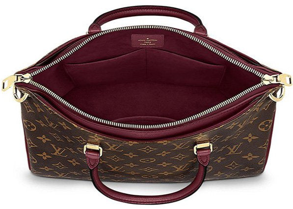 Louis Vuitton Palais Raisin Tote Bag - Brown Red