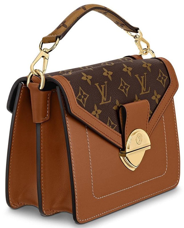 Louis Vuitton Biface Monogram Shoulder Bag - Brown