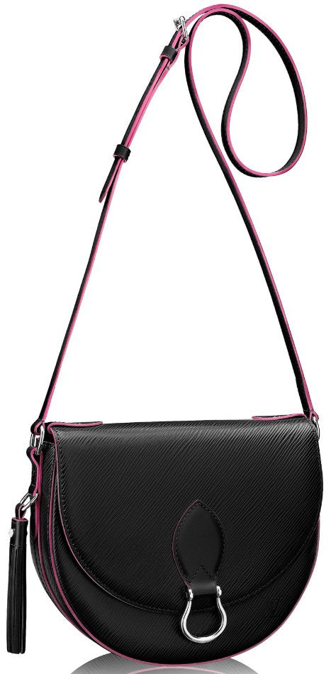 Louis Vuitton Epi Saint Cloud Shoulder Bag - Black