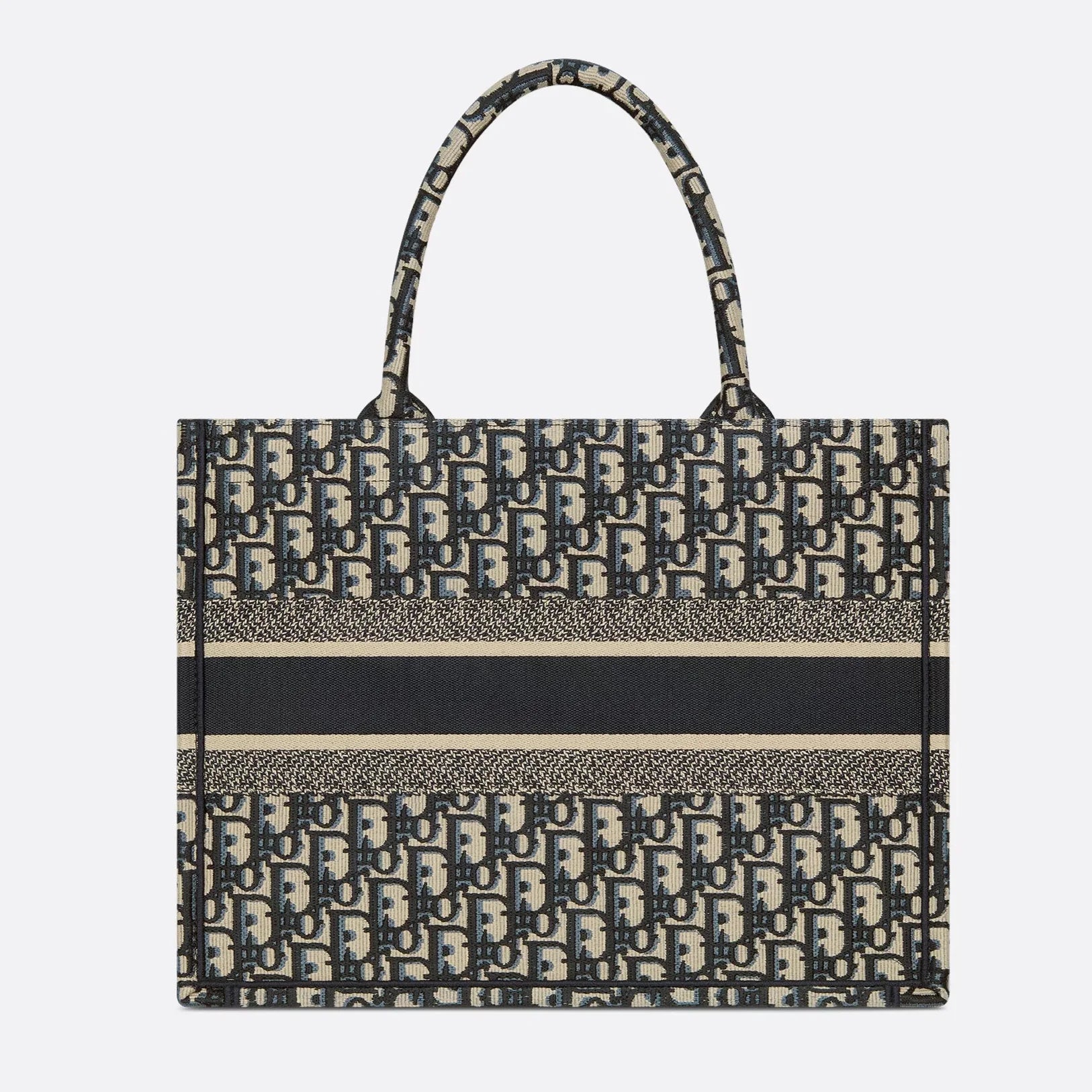 Dior Medium Dior Book Tote - Navy Blue