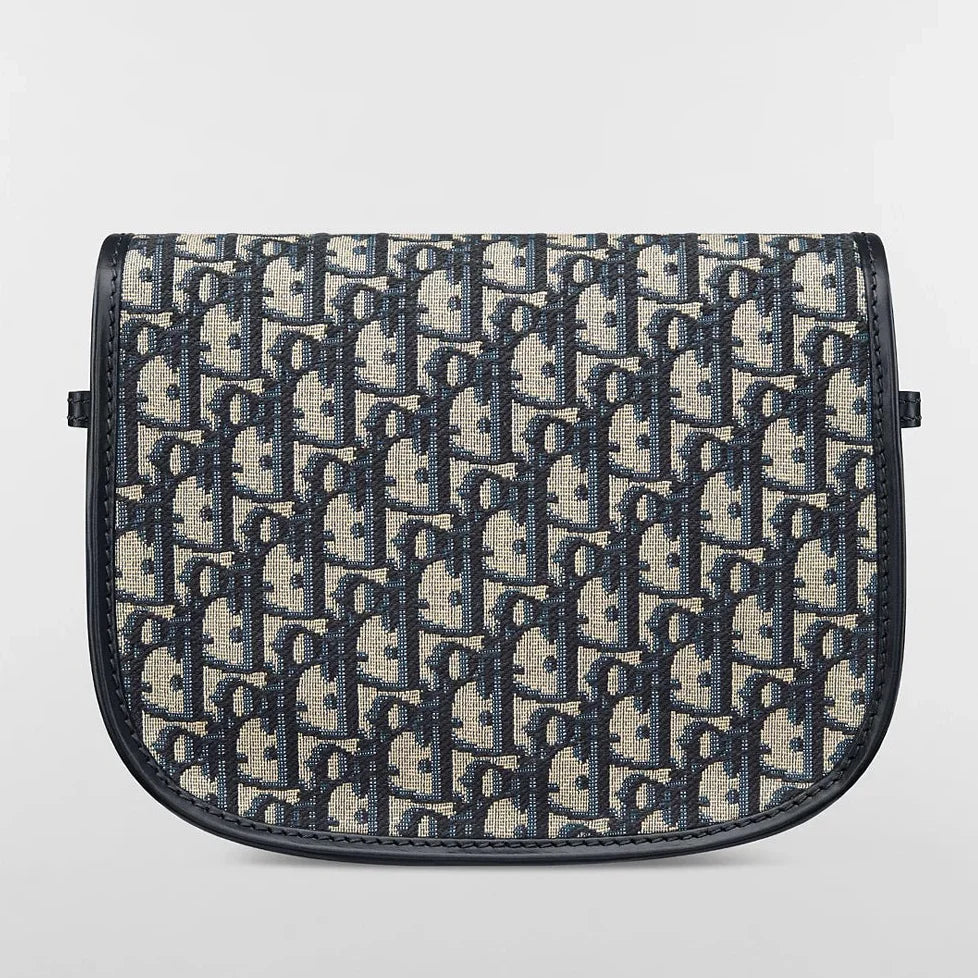 Dior Medium Dior Oblique Jacquard Bobby Bag - Blue