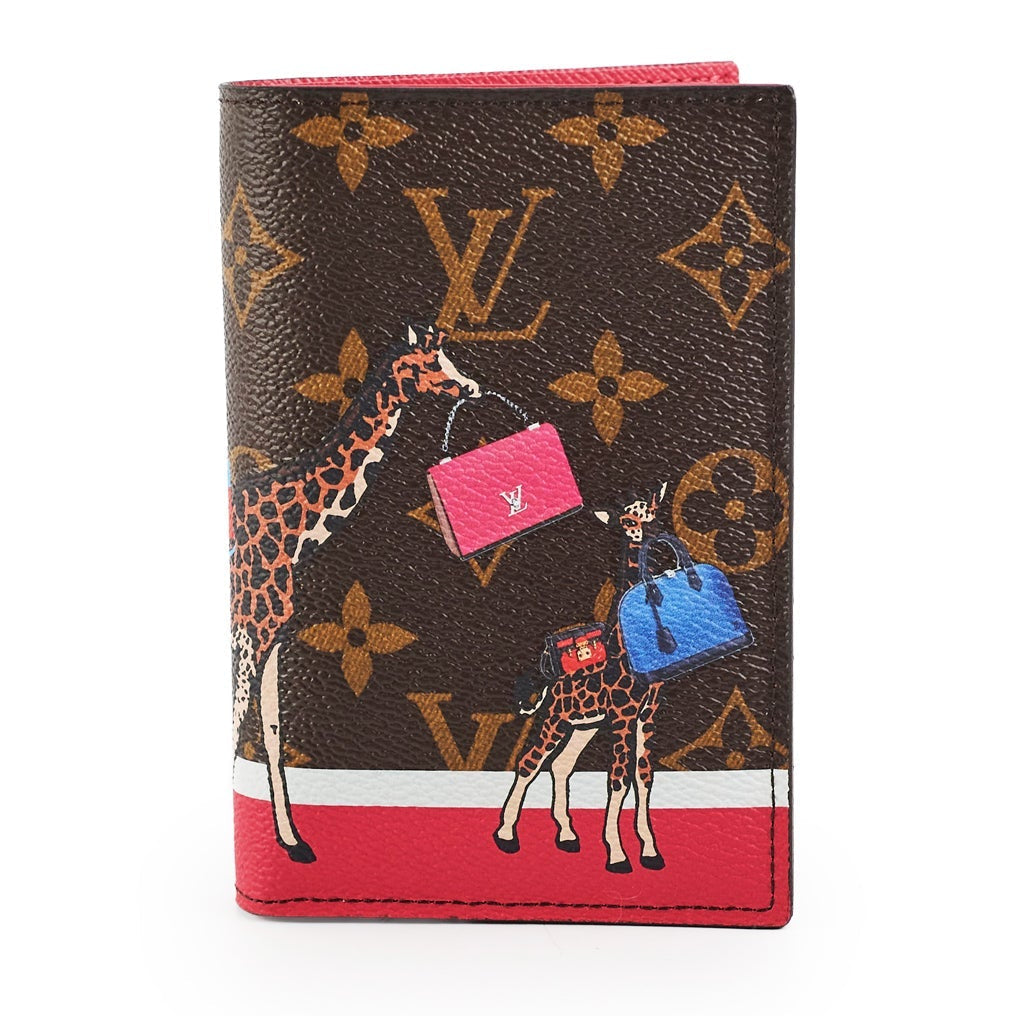 Louis Vuitton Christmas Animation Clemence Card Holder - Brown