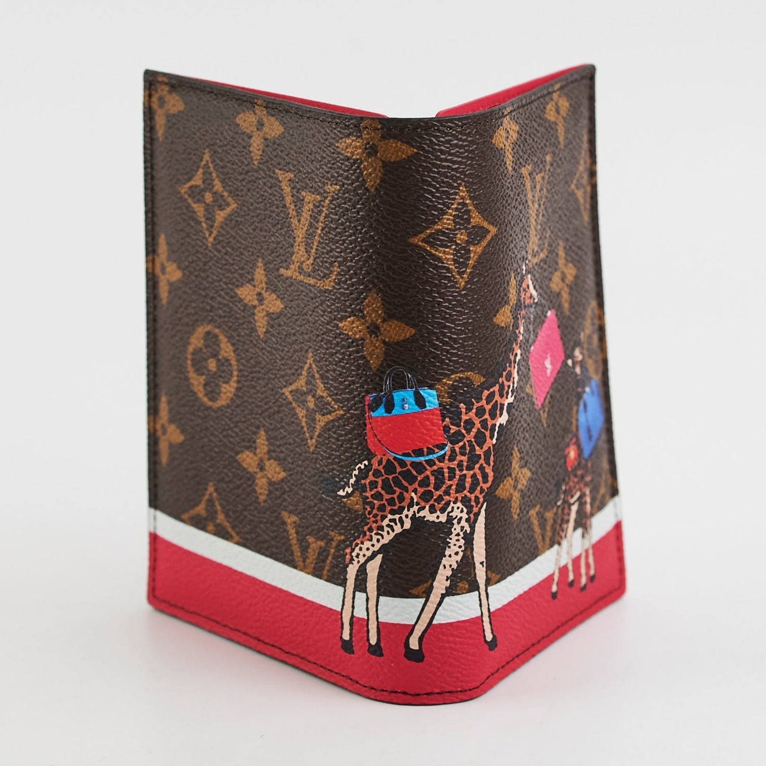 Louis Vuitton Christmas Animation Clemence Card Holder - Brown