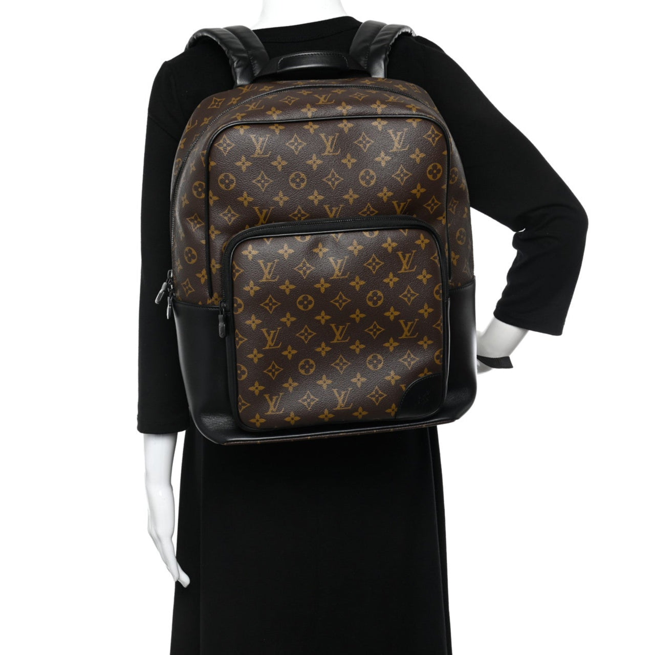 Louis Vuitton Monogram Macassar Dean Backpack - Brown