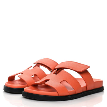 Hermes Chypre Sandal - Epsom Rose Sorbet