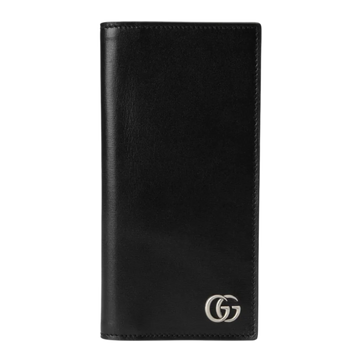 Gucci GG Marmont Vertical Leather Wallet – Black