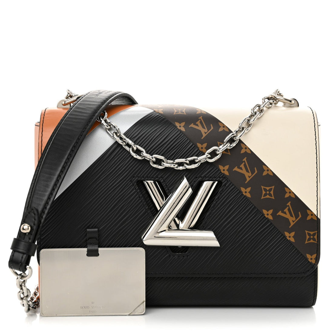 Louis Vuitton Twist MM Shoulder Bag - Monogram Black