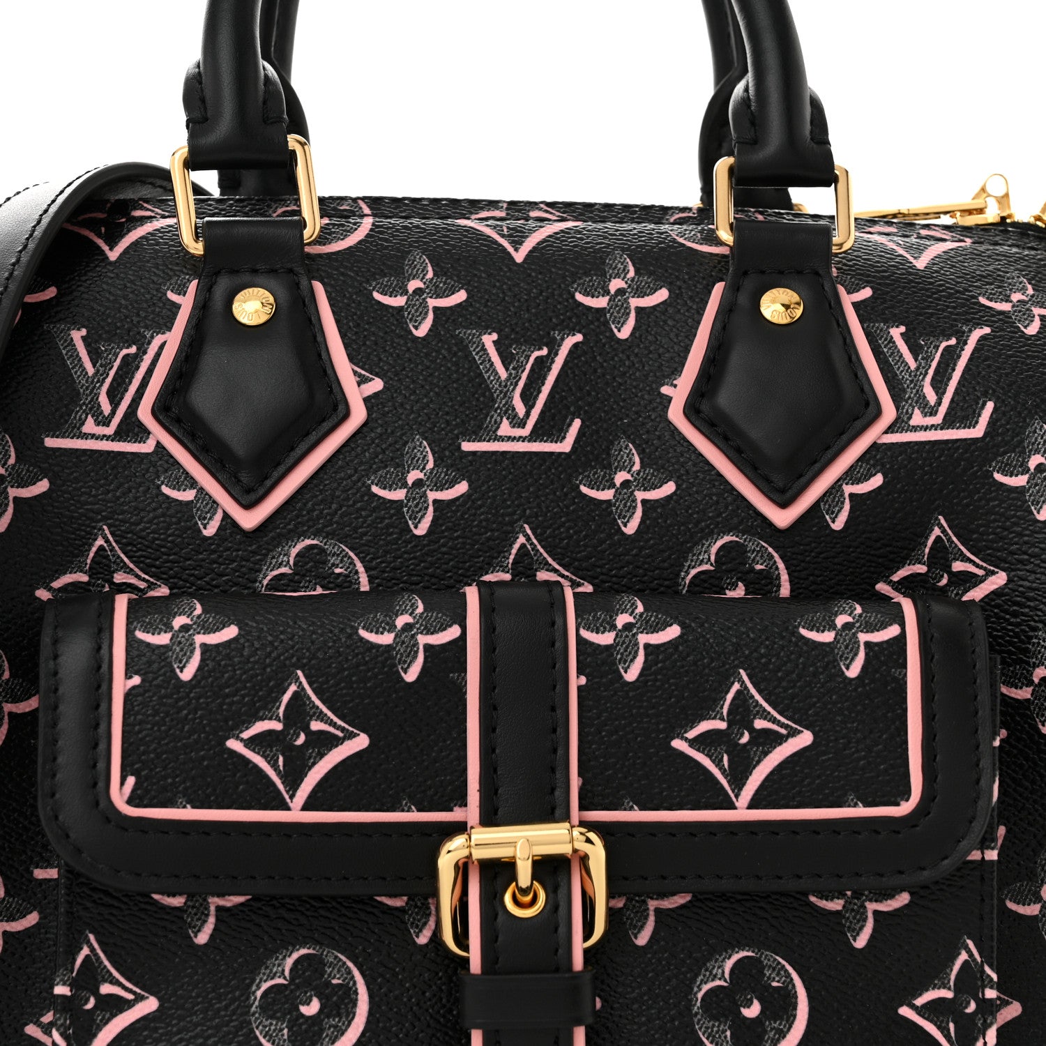 Louis Vuitton Monogram Fall for You Speedy Bandoulière 25 Handbag -  Black