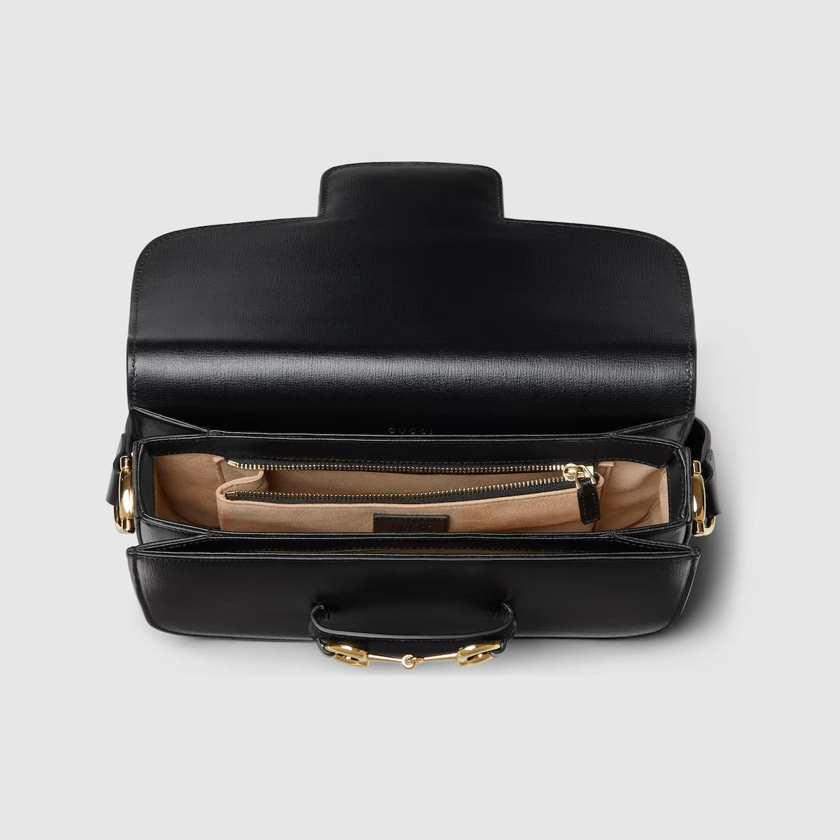 Gucci Horsebit 1955 Medium Shoulder Bag – Black