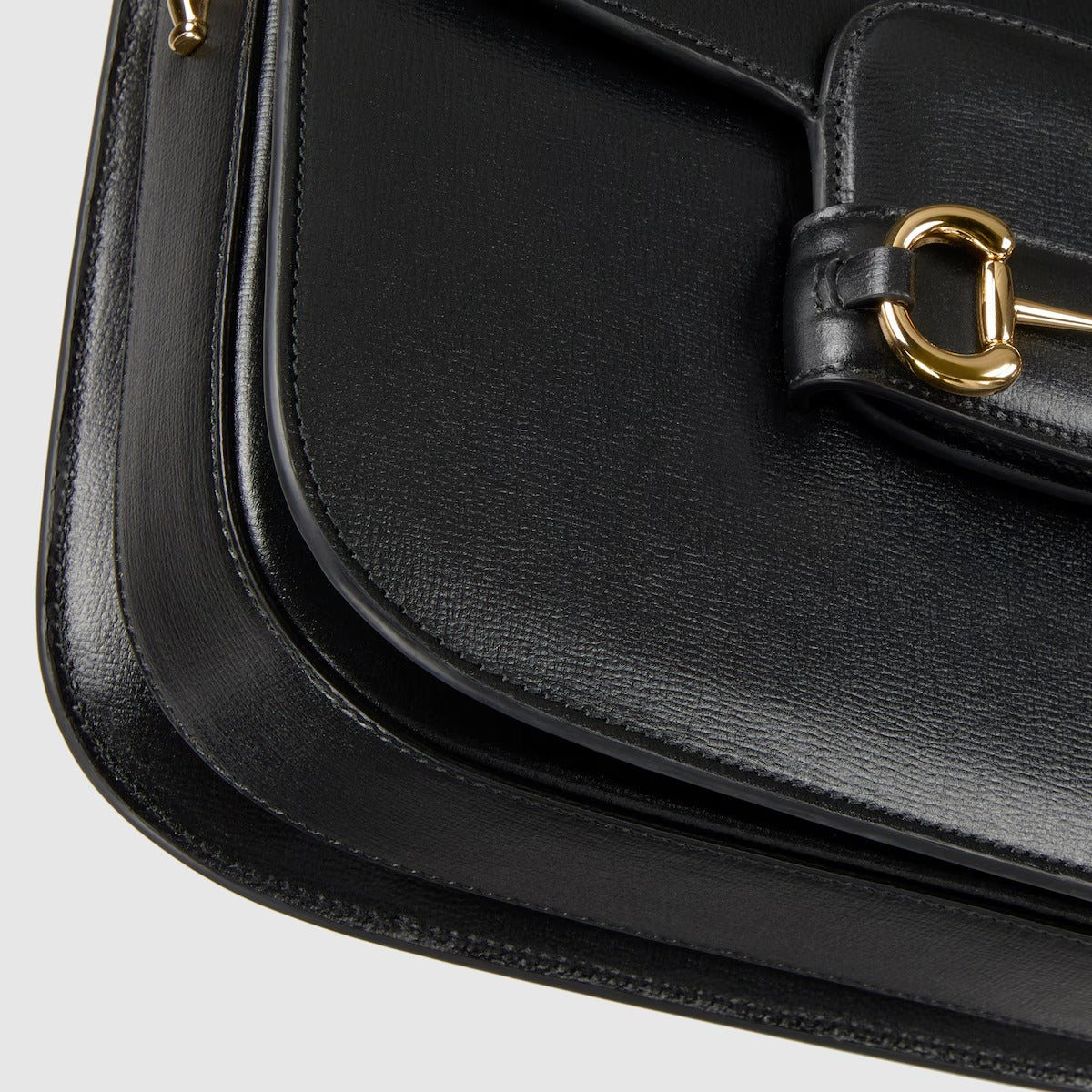 Gucci Horsebit 1955 Medium Shoulder Bag – Black