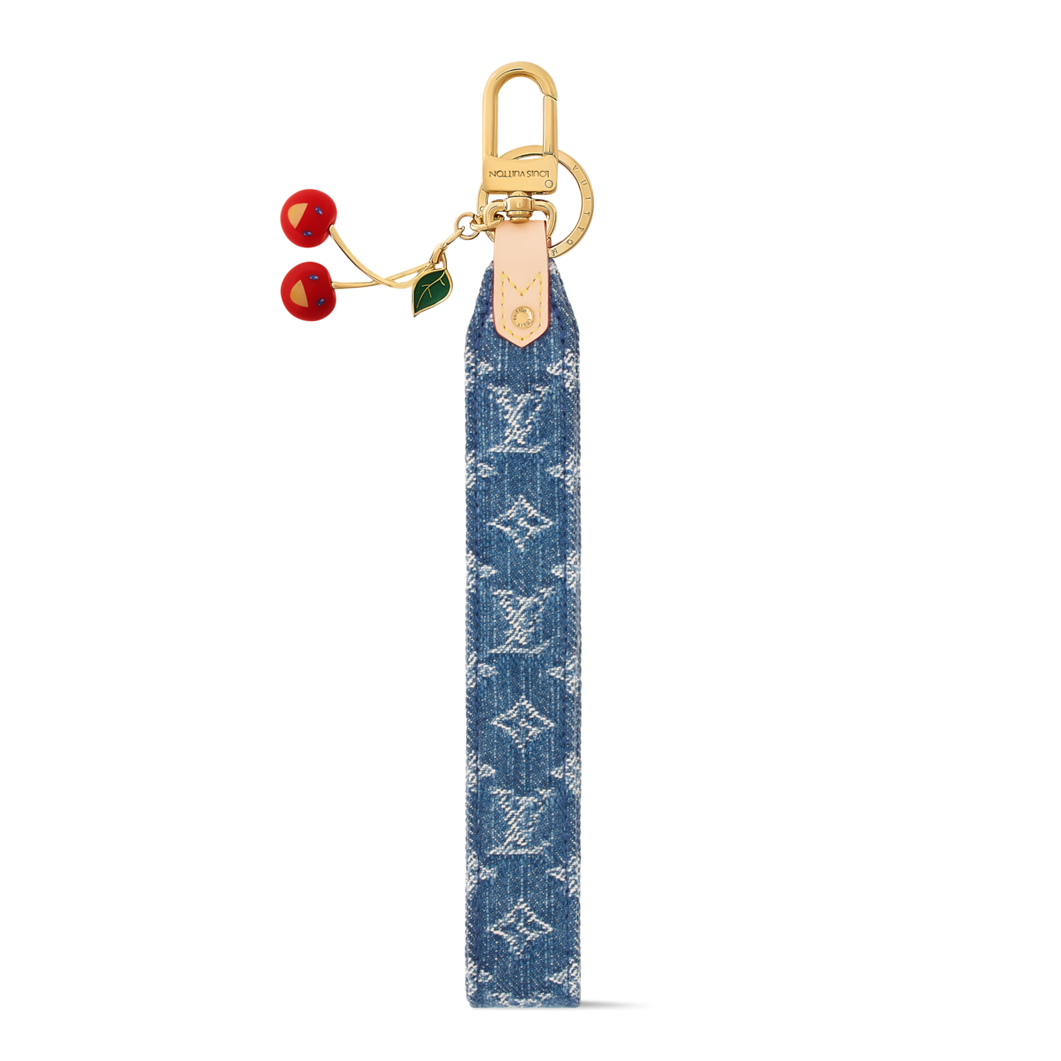 Louis Vuitton LV x TM Monogram Cherry Denim Sunset Shoulder Bag  – Blue