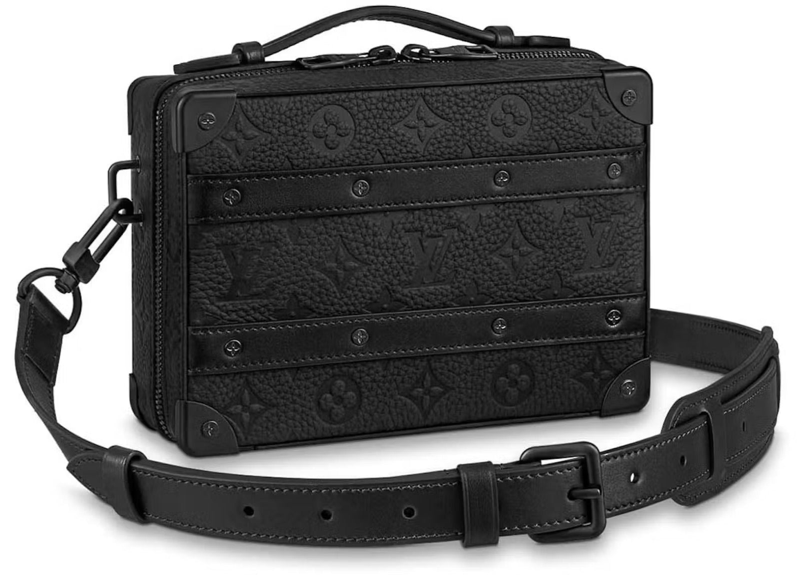 Louis Vuitton Handle Soft Trunk Handbag - Black