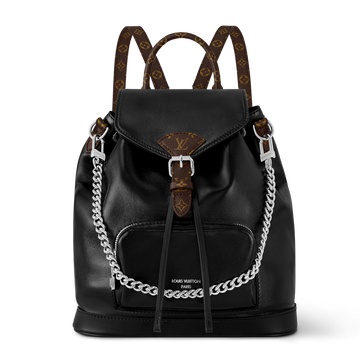 Louis Vuitton Lambskin Montsouris Vibe PM Bagpack – Black