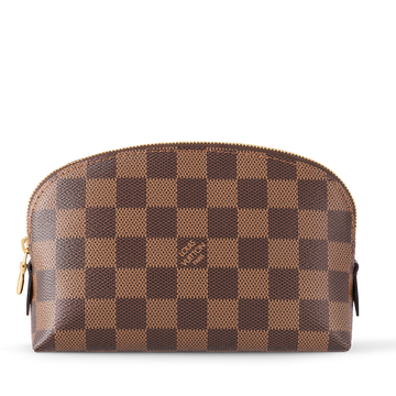 Louis Vuitton Damier Ebene Canvas Cosmetic Pouch PM – Brown
