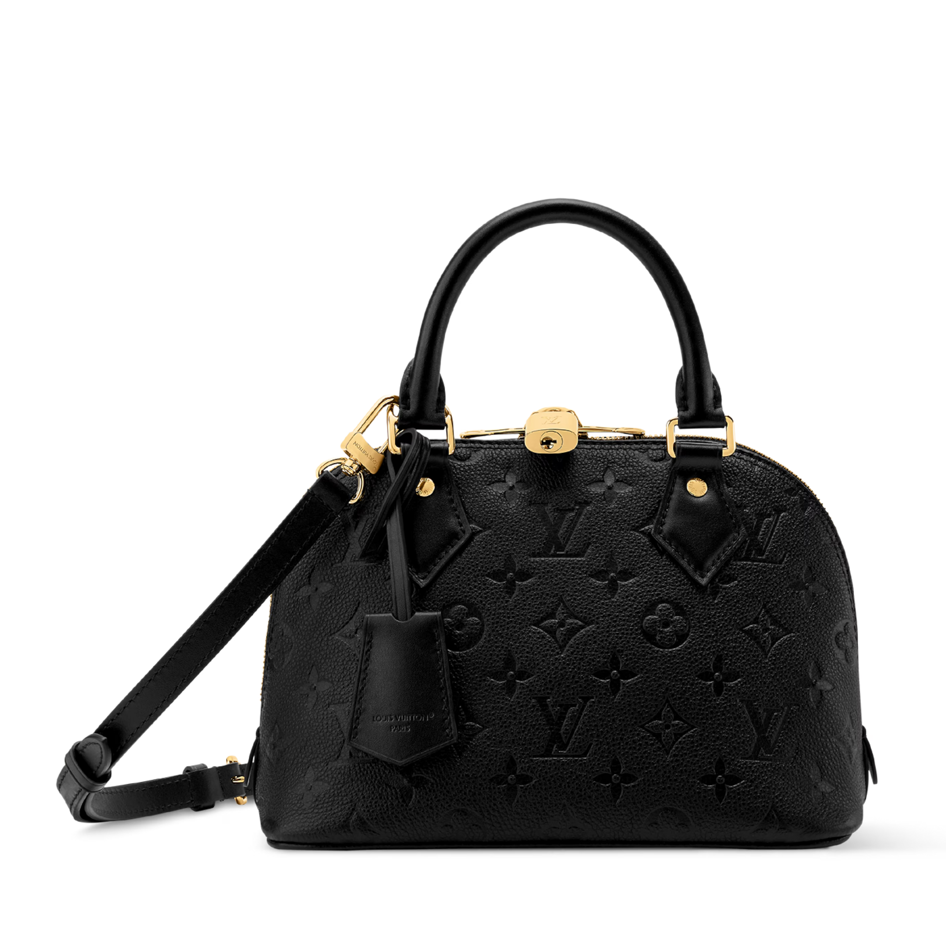 Louis Vuitton Monogram Empreinte Alma BB Handbag – Black