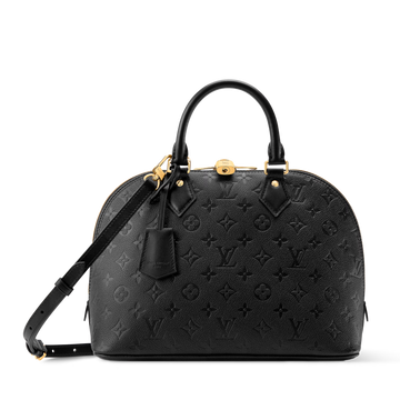 Louis Vuitton Monogram Empreinte Alma PM Handbag – Black