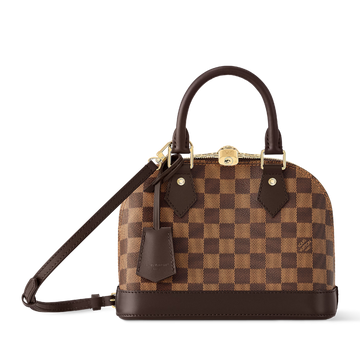 Louis Vuitton Damier Ebene Alma BB Handbag – Brown