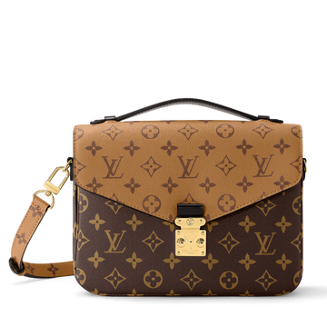 Louis Vuitton Monogram Reverse Pochette Métis Canvas Bag – Brown