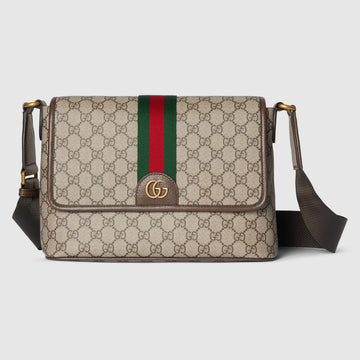 Gucci GG Monogram Ophidia Medium Messenger Bag – Beige