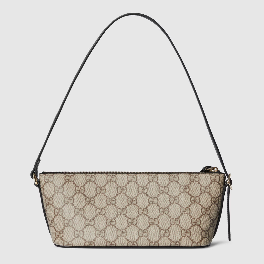 Gucci GG Monogram Small Shoulder Bag – Beige & Black