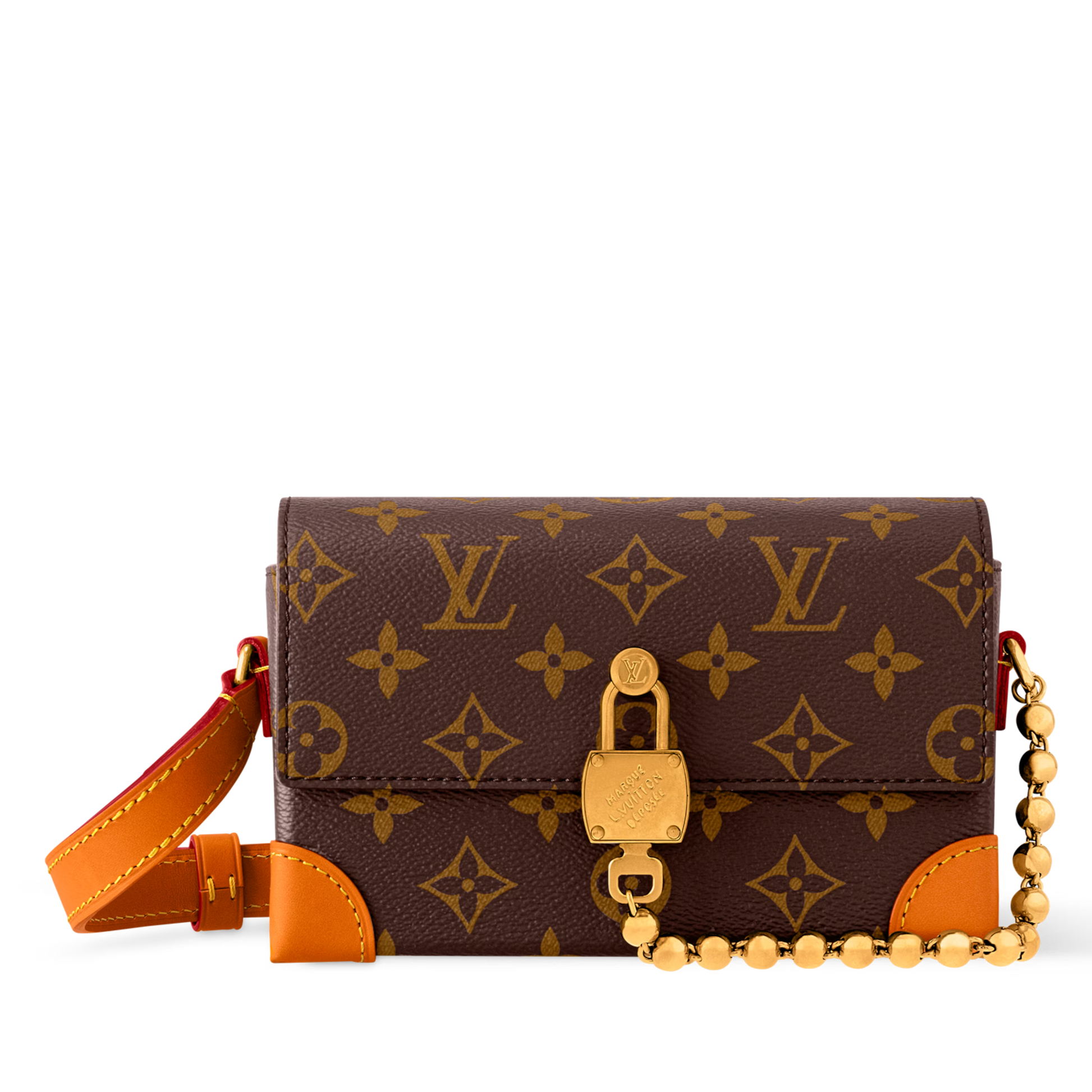 Louis Vuitton Monogram Archive Steamer Wearable Wallet – Brown