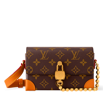 Louis Vuitton Monogram Archive Steamer Wearable Wallet – Brown